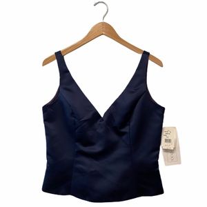 Scott McCLINTOCK V Neck Sleeveless Crop Top Sz 12